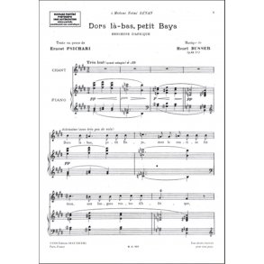 Dors La-Bas..Cht-Piano (Psichari